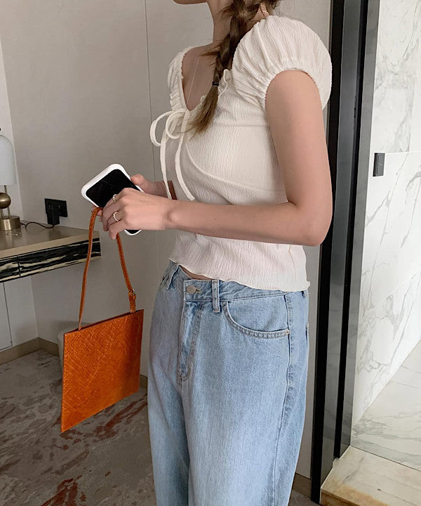 Fure blouse T-2col