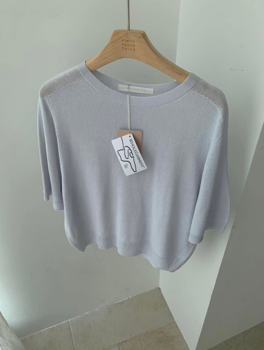 Wholegar linen half knit-3col