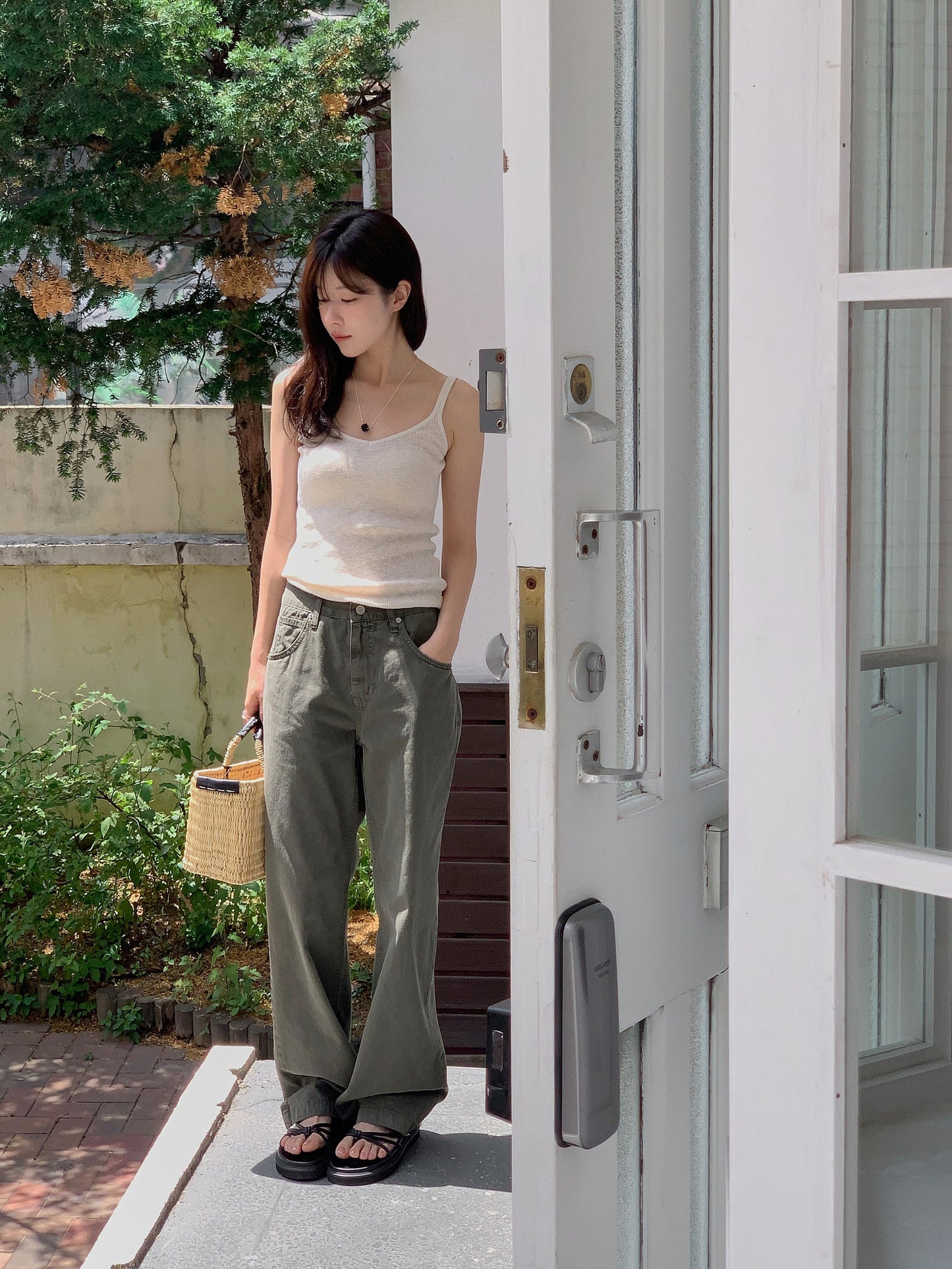Summer dying pants-2col