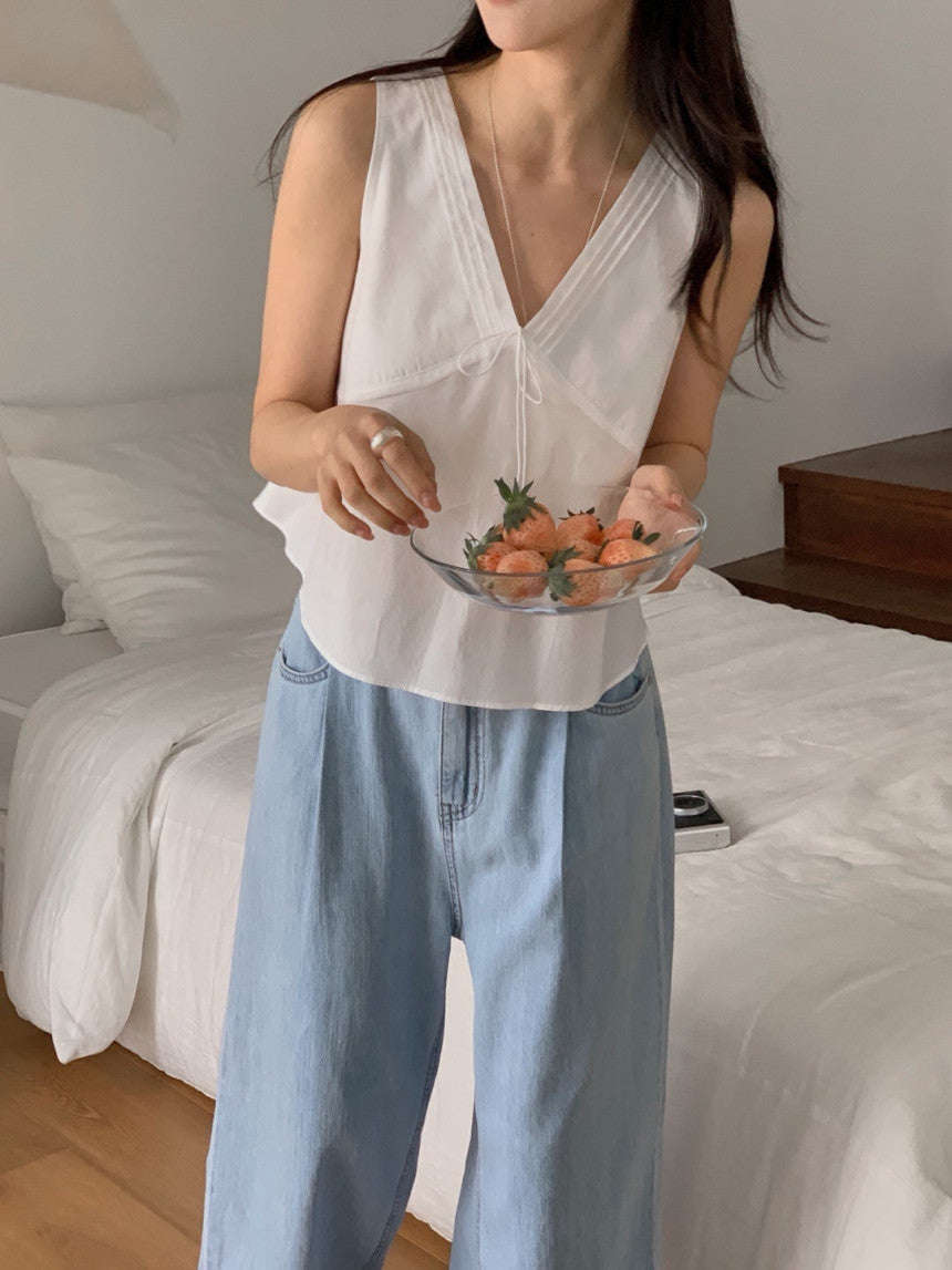 Sweet sleeveless-4col