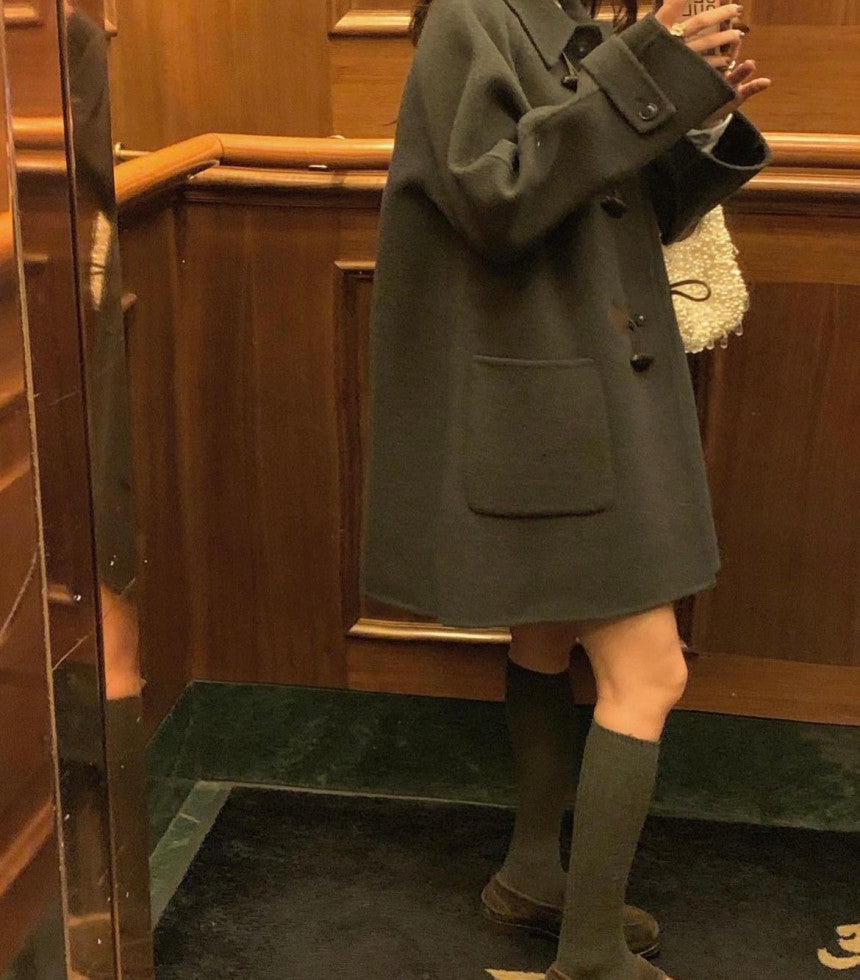duffle handmade coat-3col