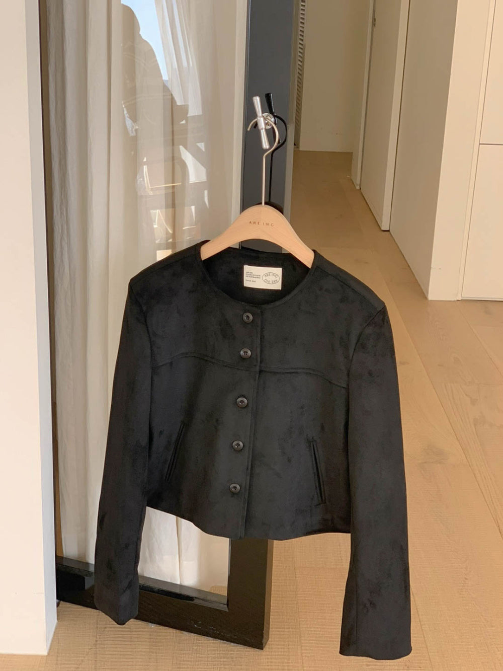 Ace suede jacket-2col