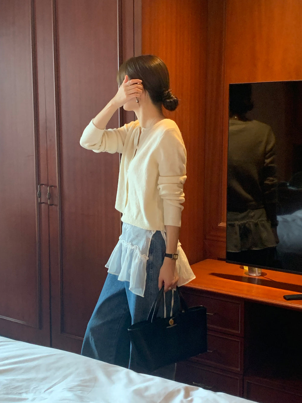Misty Layered skirt-2col