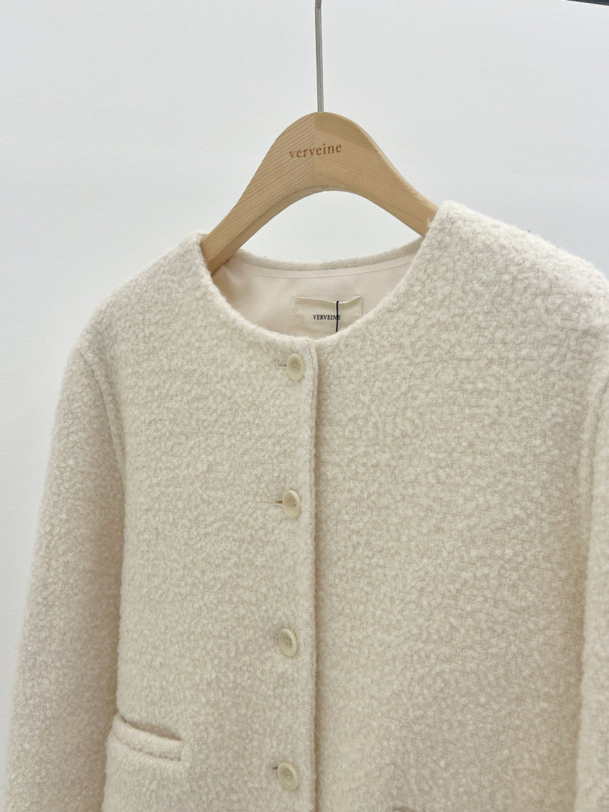 Castle mohair boucle HD jacket-2col