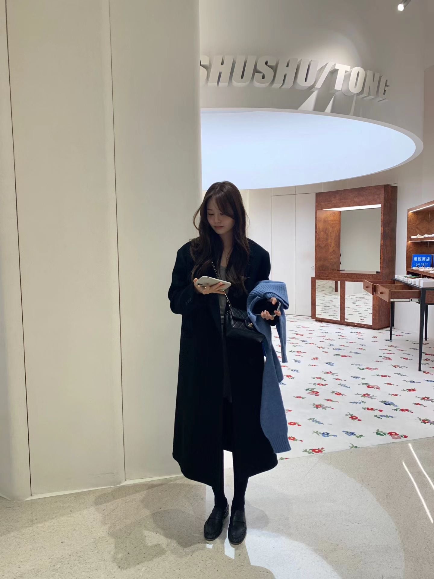 Ounce handmade tate cashmere coat-3col