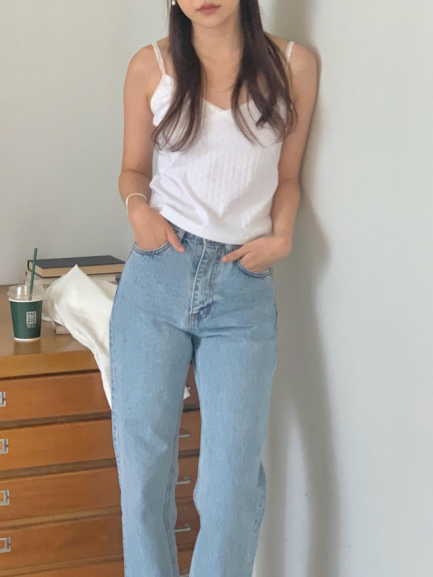 May punching sleeveless-3col