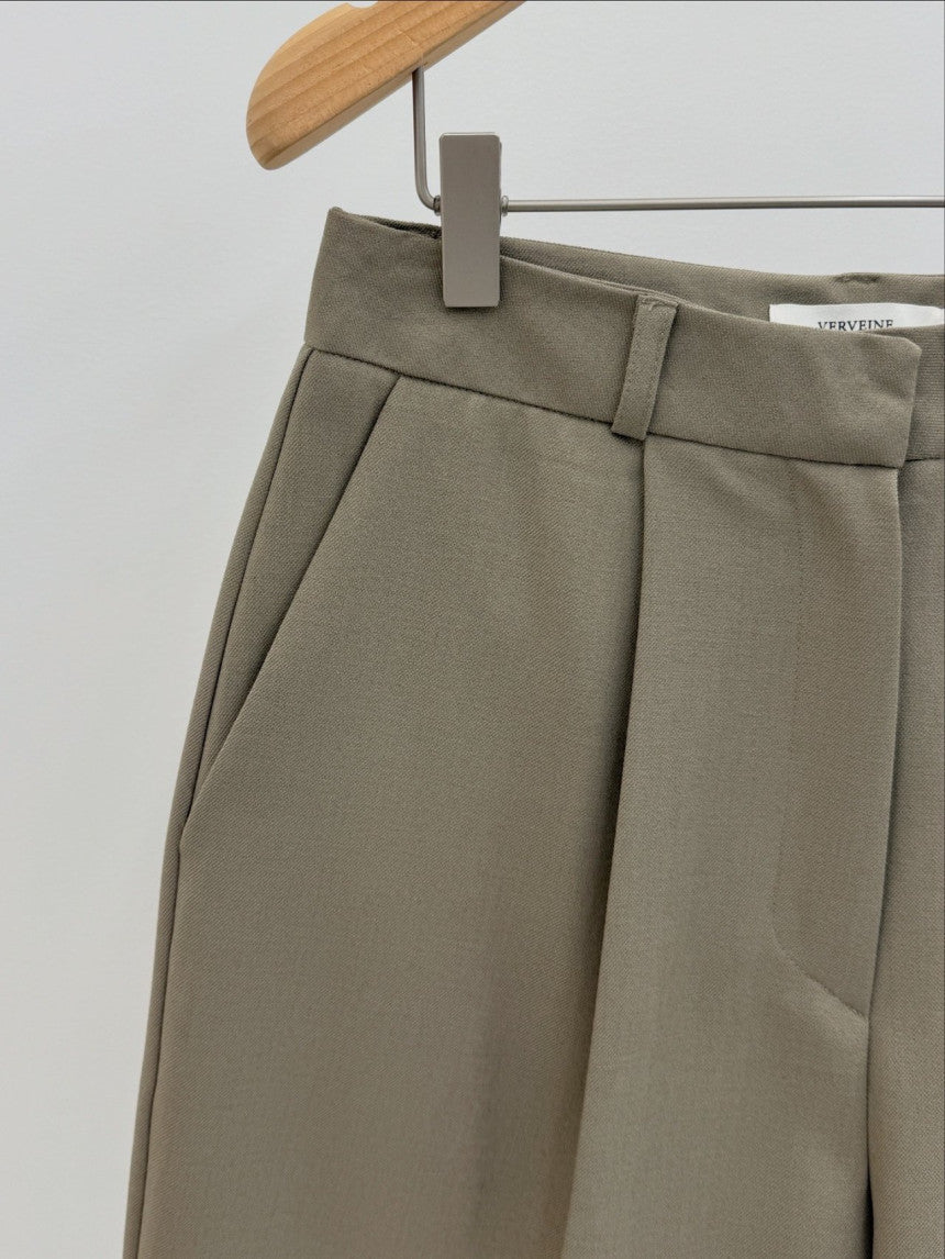 Noma pintuck half pants-2col