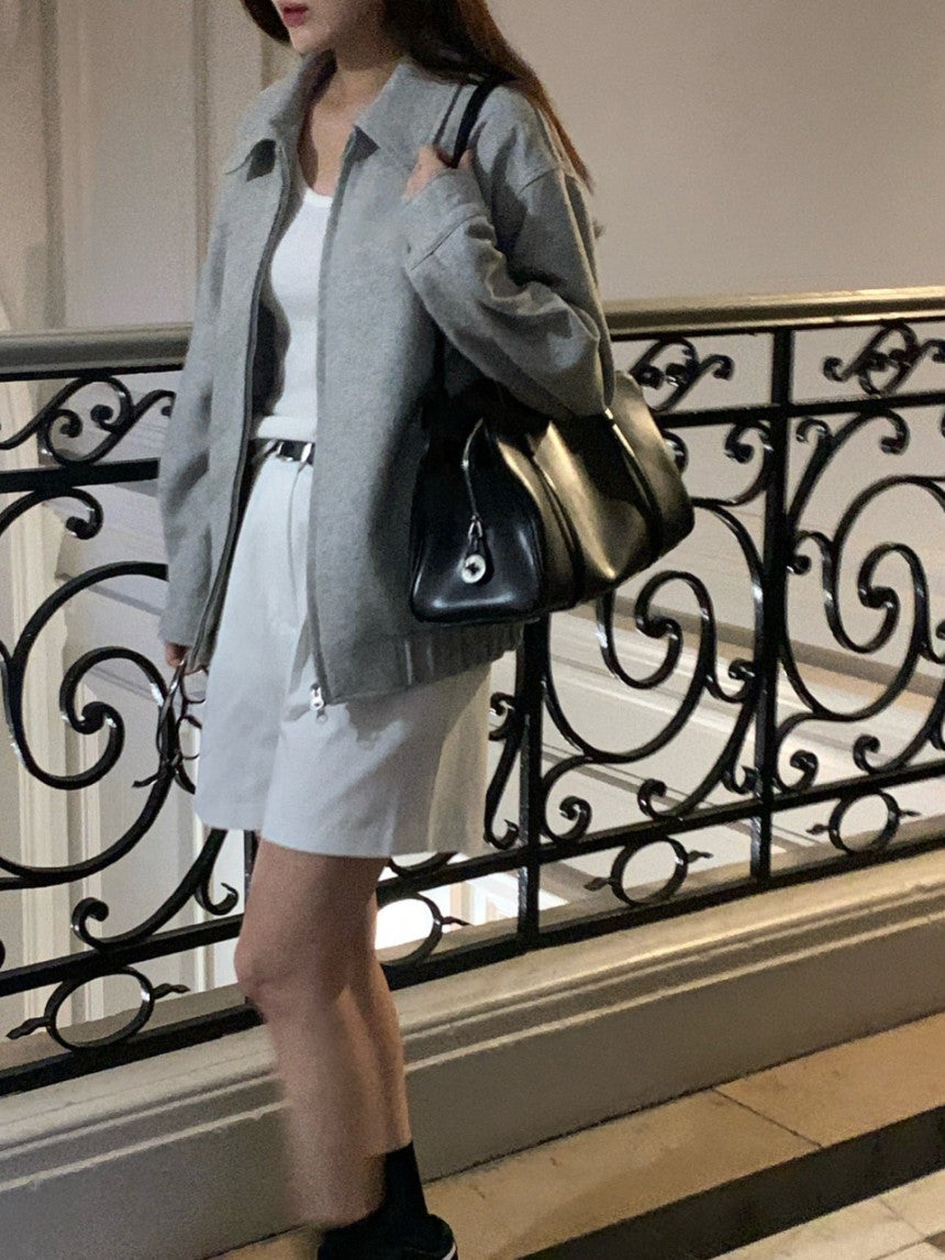 Palas herringbone blouson