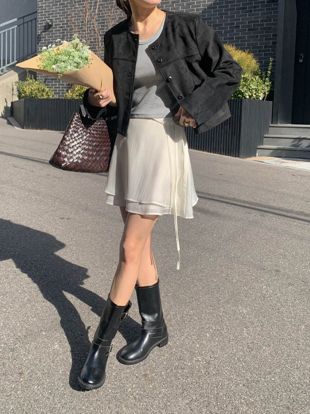 Moa skirt-2col