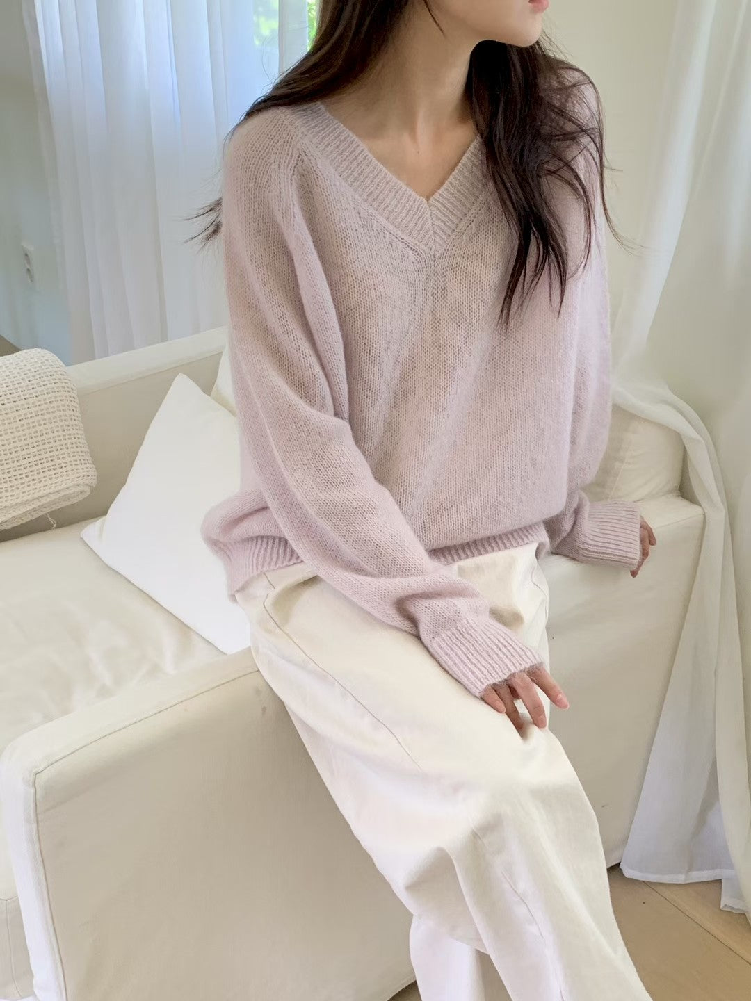 Blasom Mohair knit-4col
