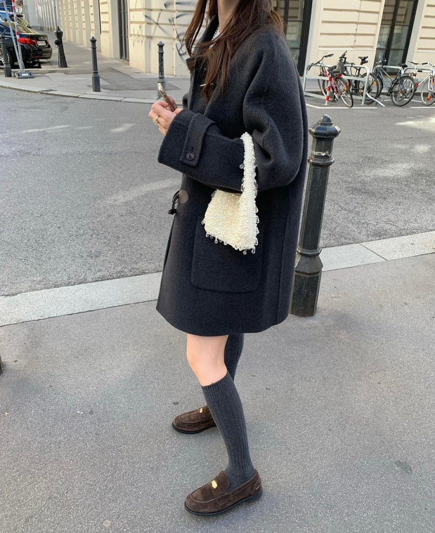 duffle handmade coat-3col