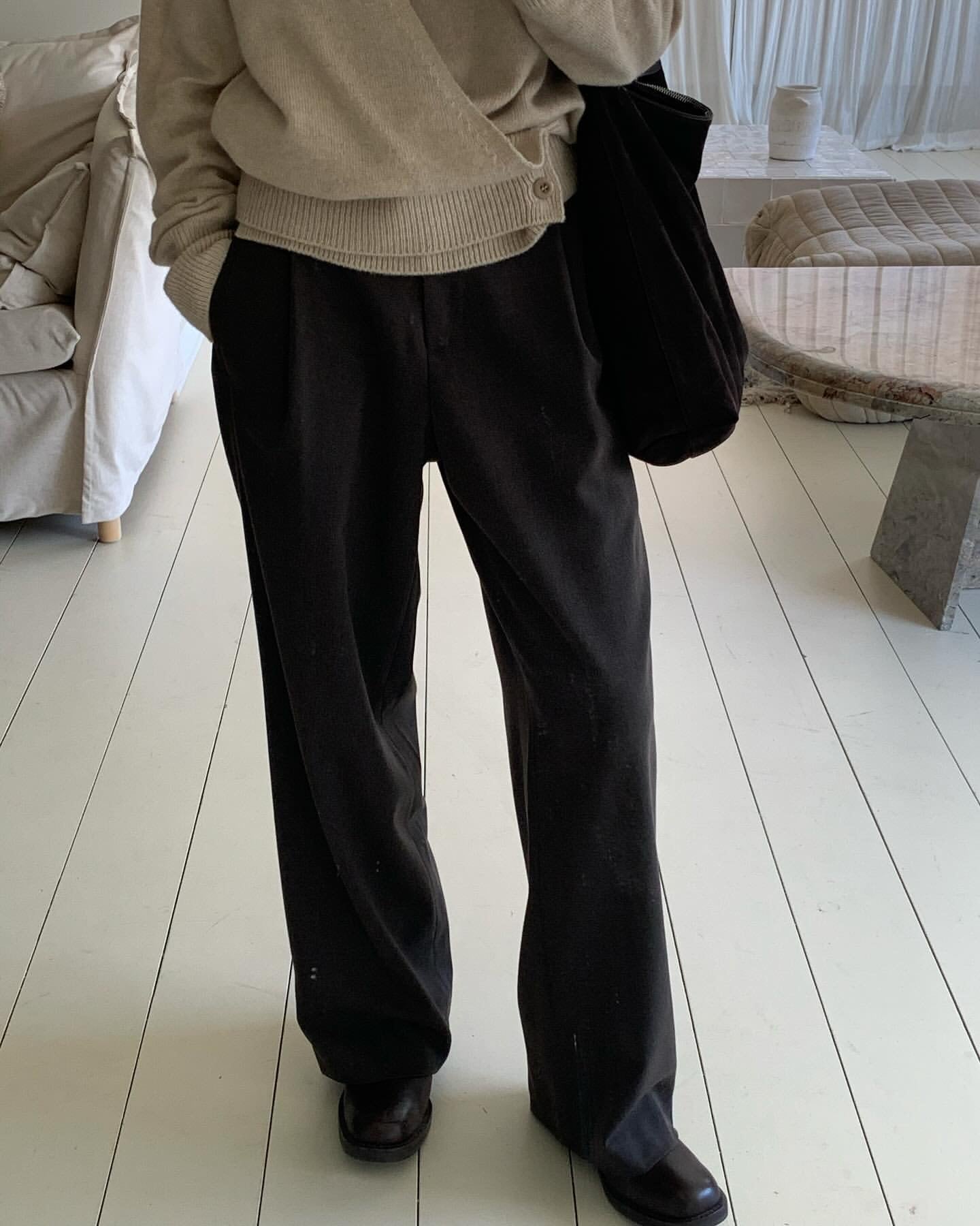 Sale black即納 Epi slacks-3col