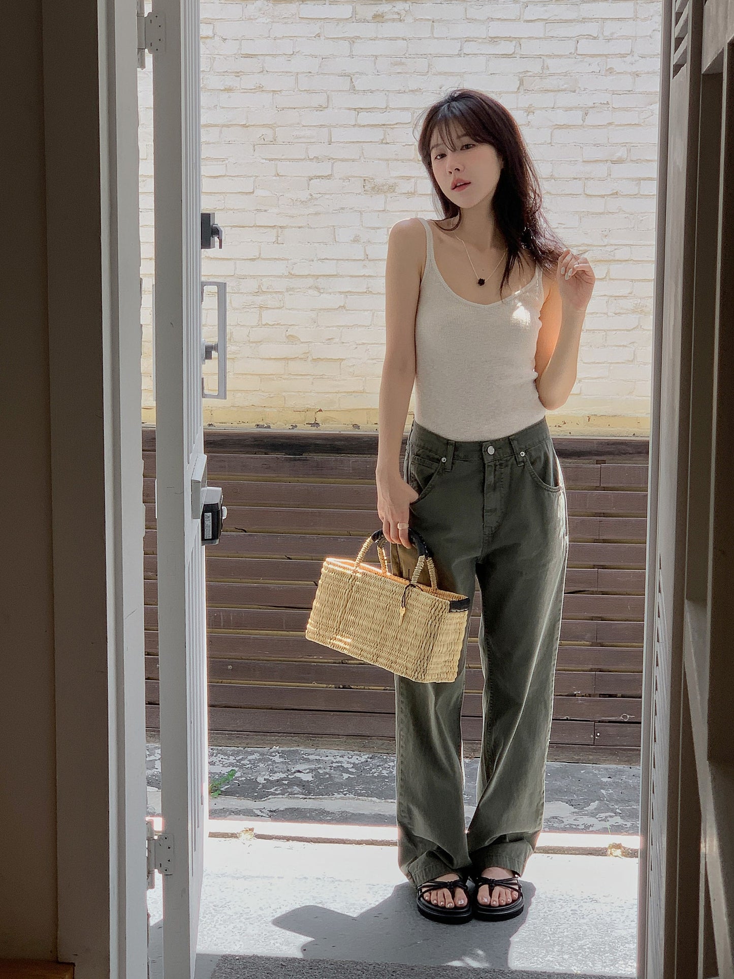 Summer dying pants-2col