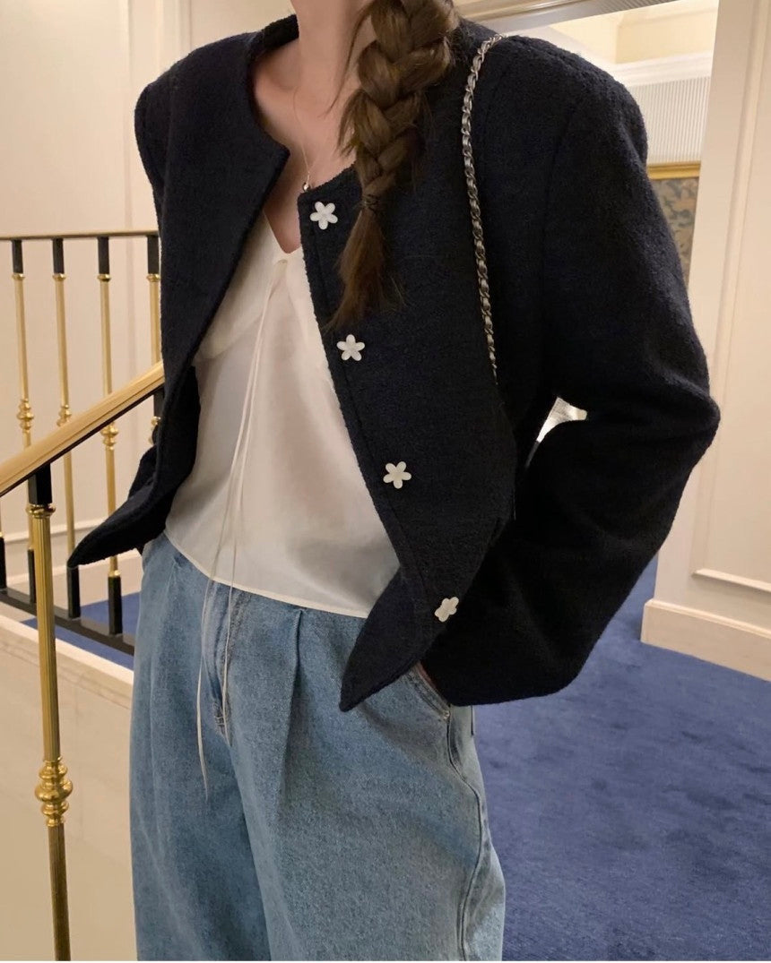nana tweed jacket-2col