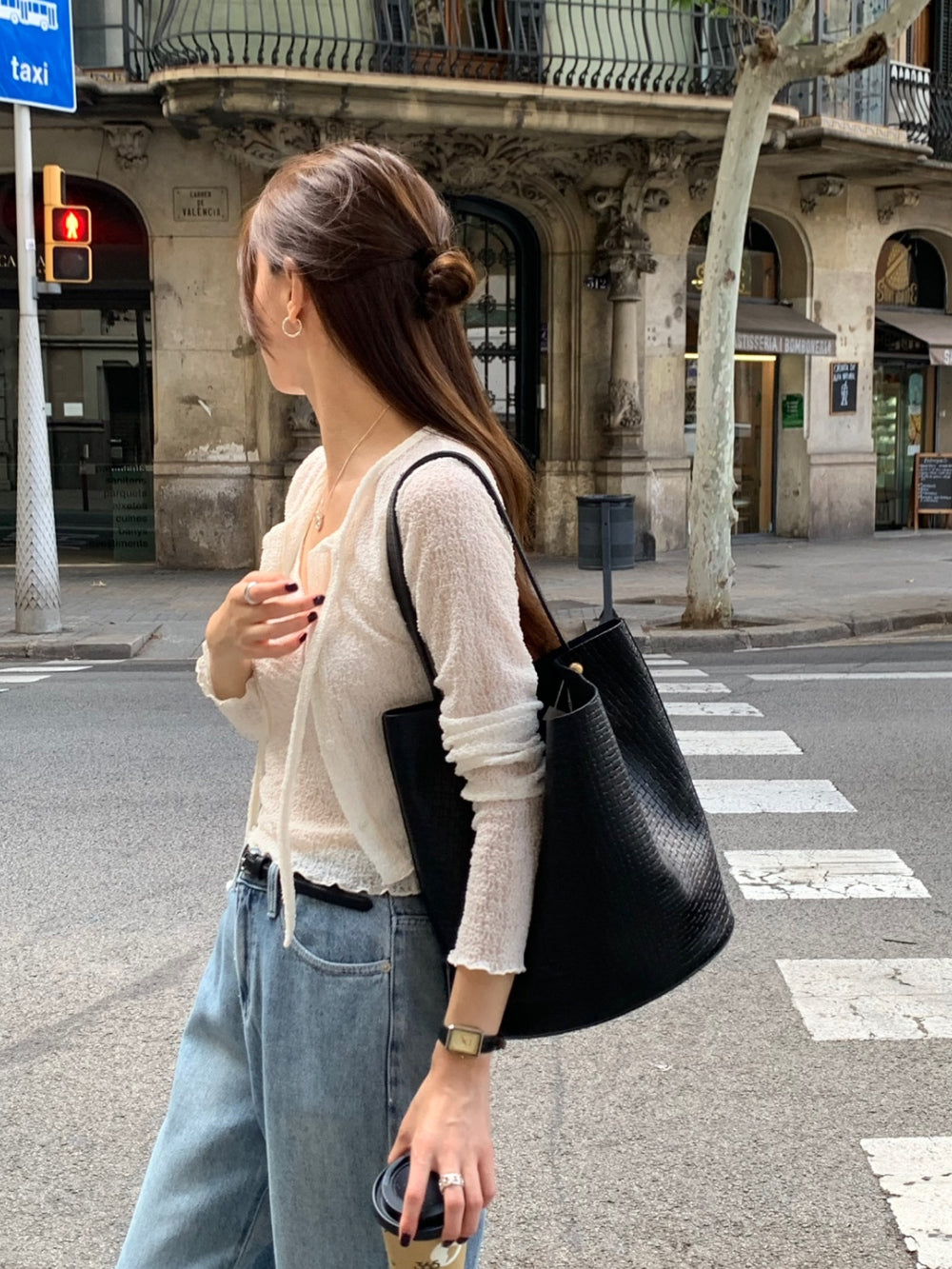 Twin sleeveless&cardigan set-3col