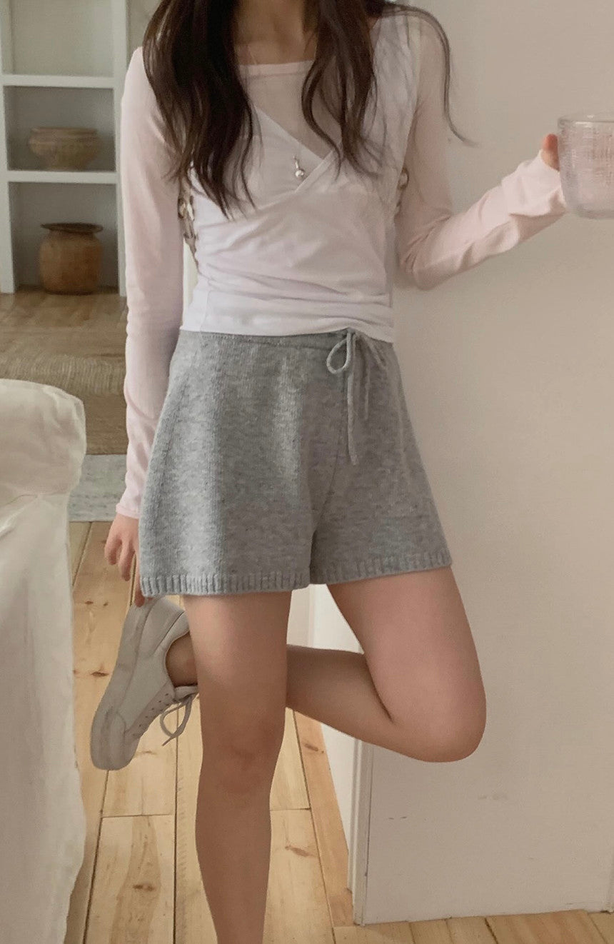 Ez knit shorts-4col