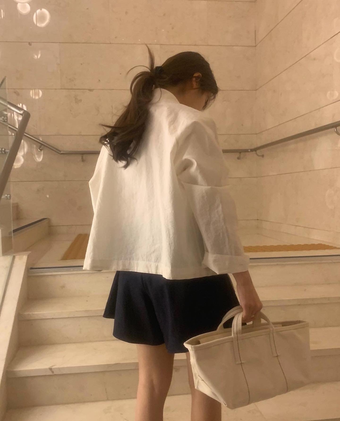 ivory-s即納 Liter ari pleats skirt pants