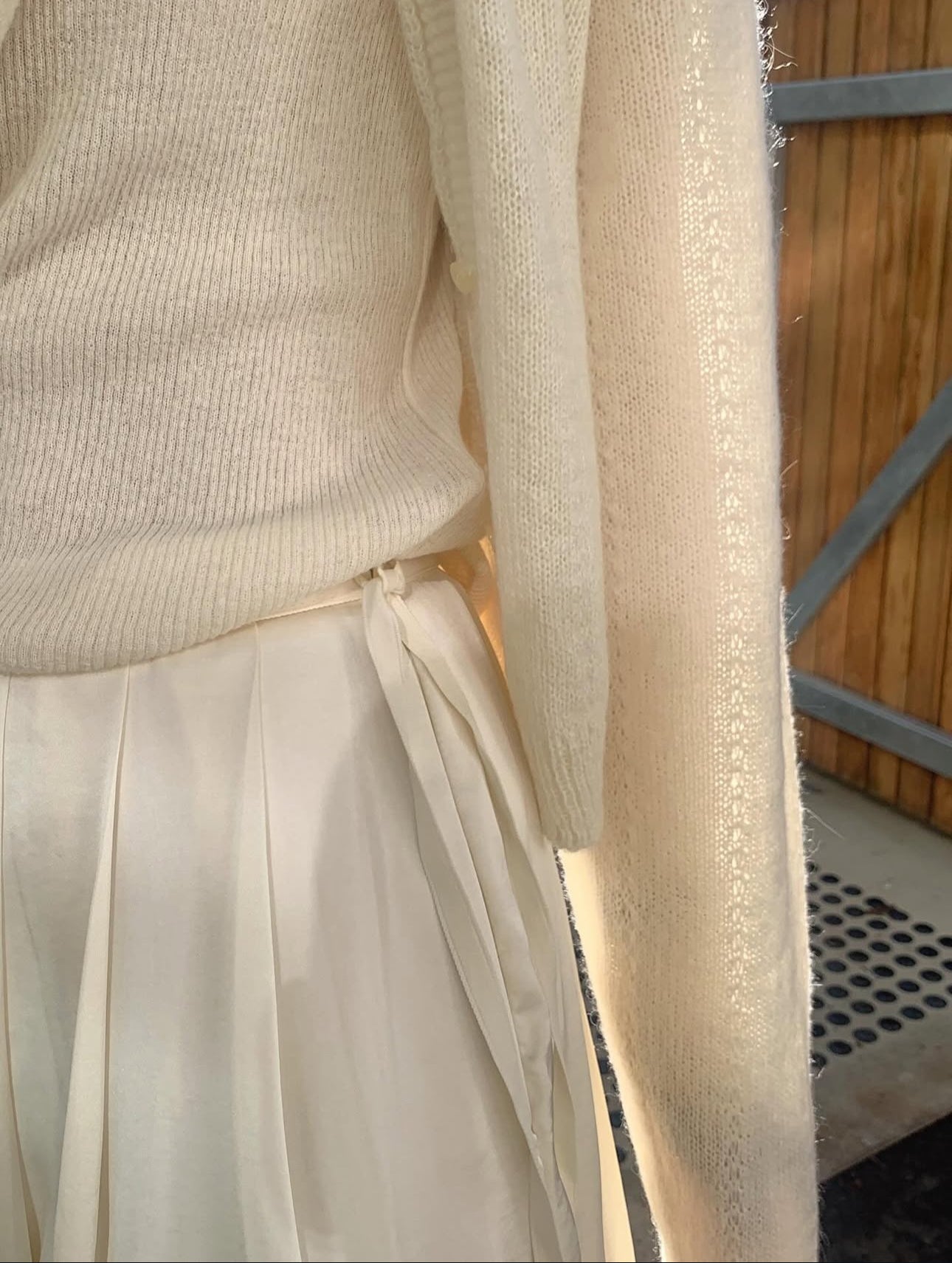 butter即納 liter melrose alpaca cardigan-3col