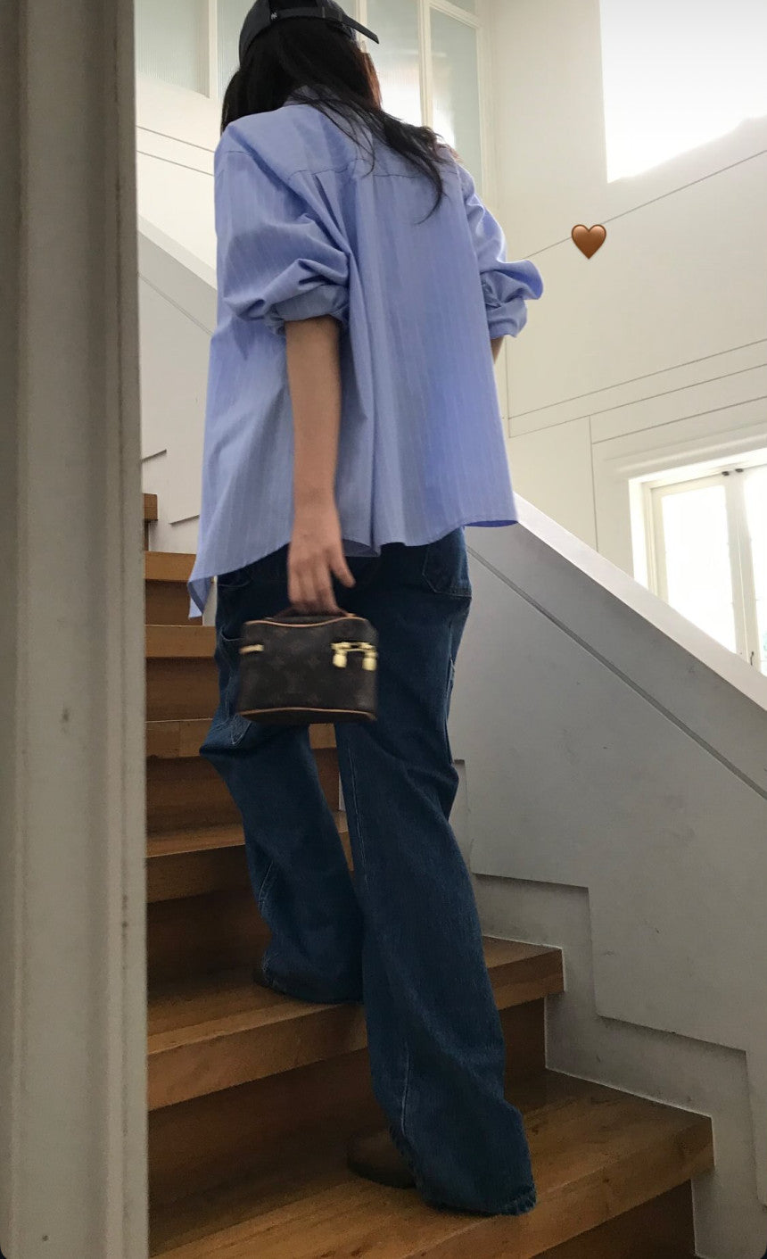 113 Carpenter denim ショート丈あり