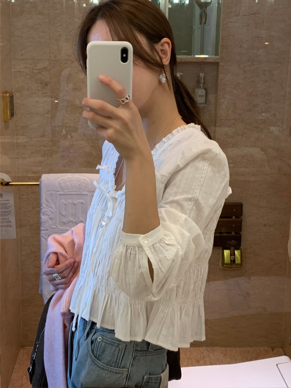 Mogu blouse-2col