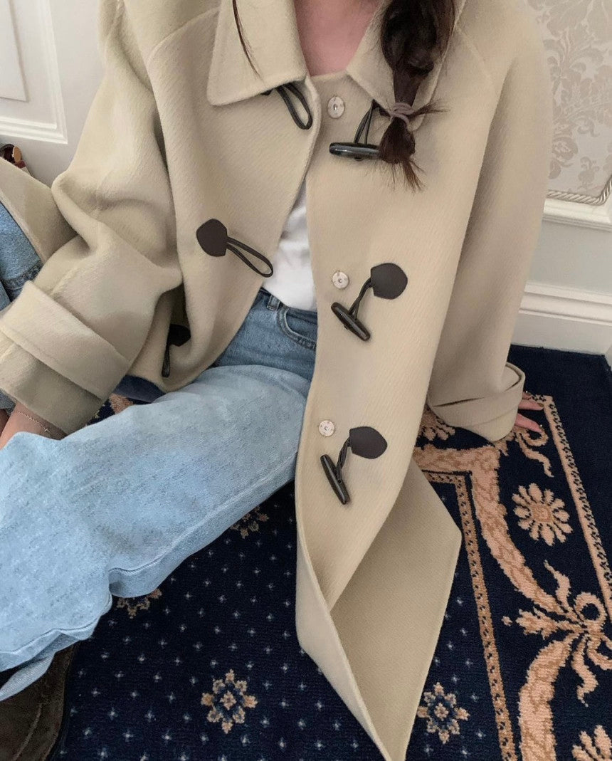duffle handmade coat-3col