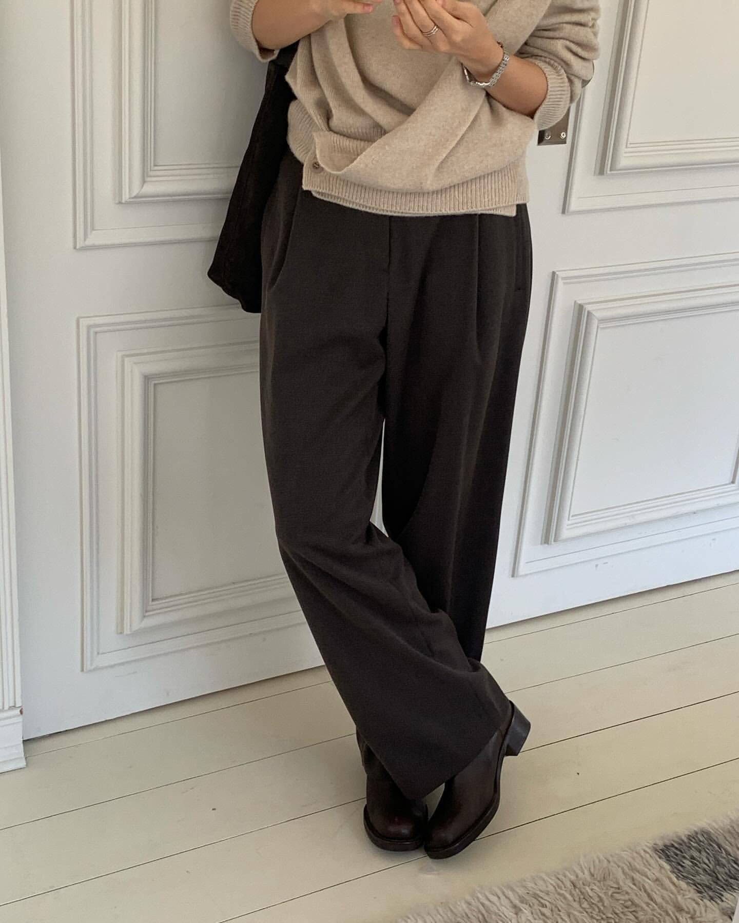 Sale black即納 Epi slacks-3col