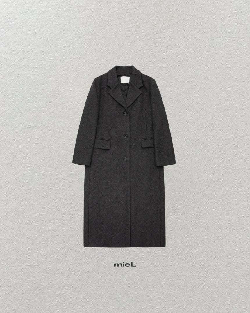 Wool single coat-3col
