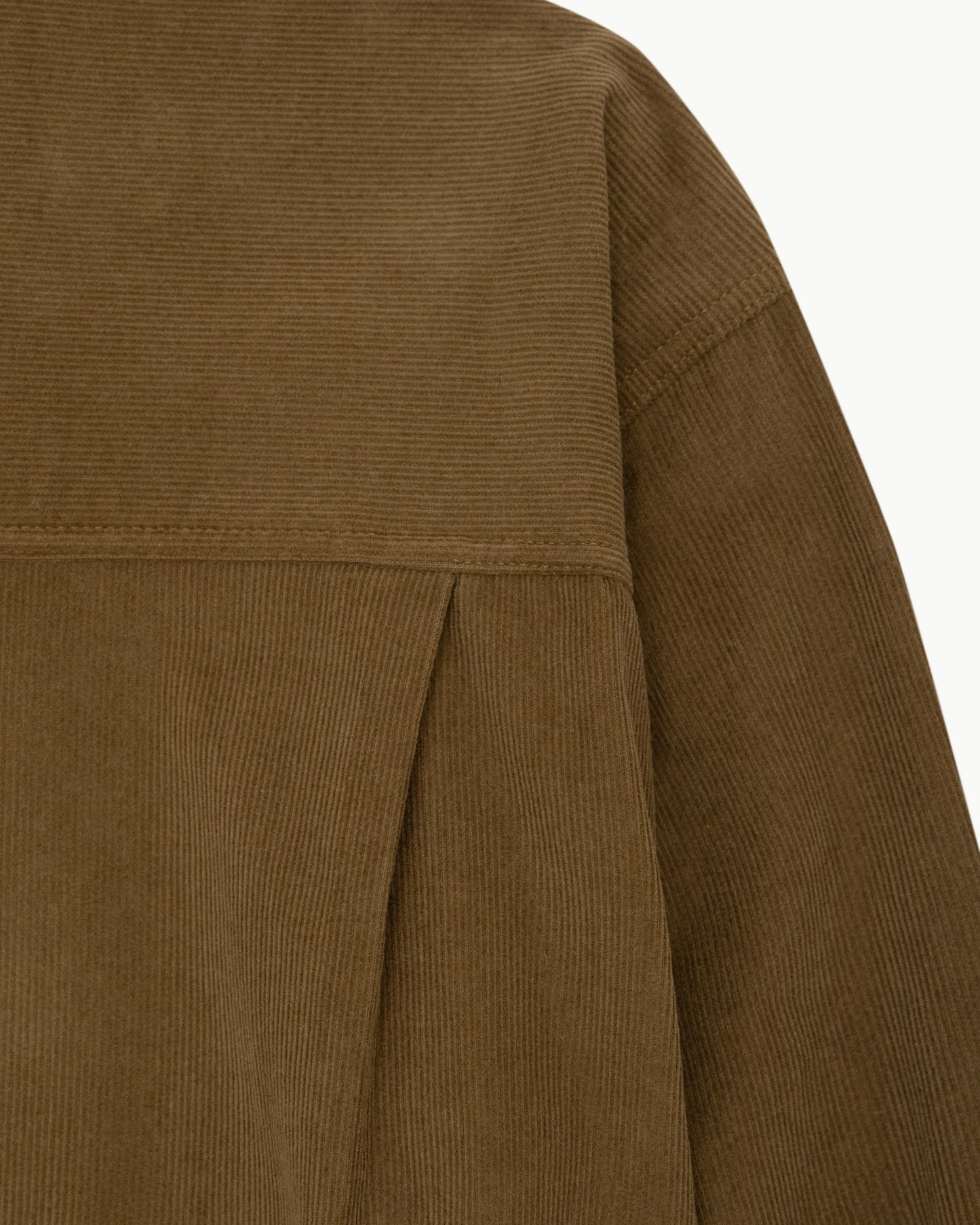Jockey corduroy shirt-2col