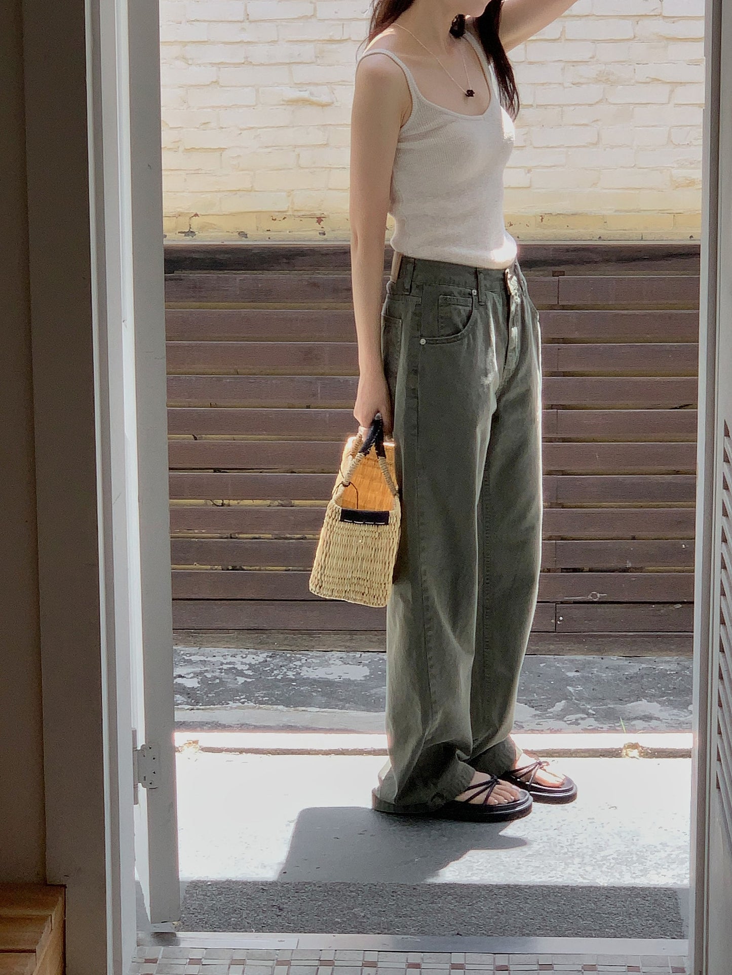 Summer dying pants-2col