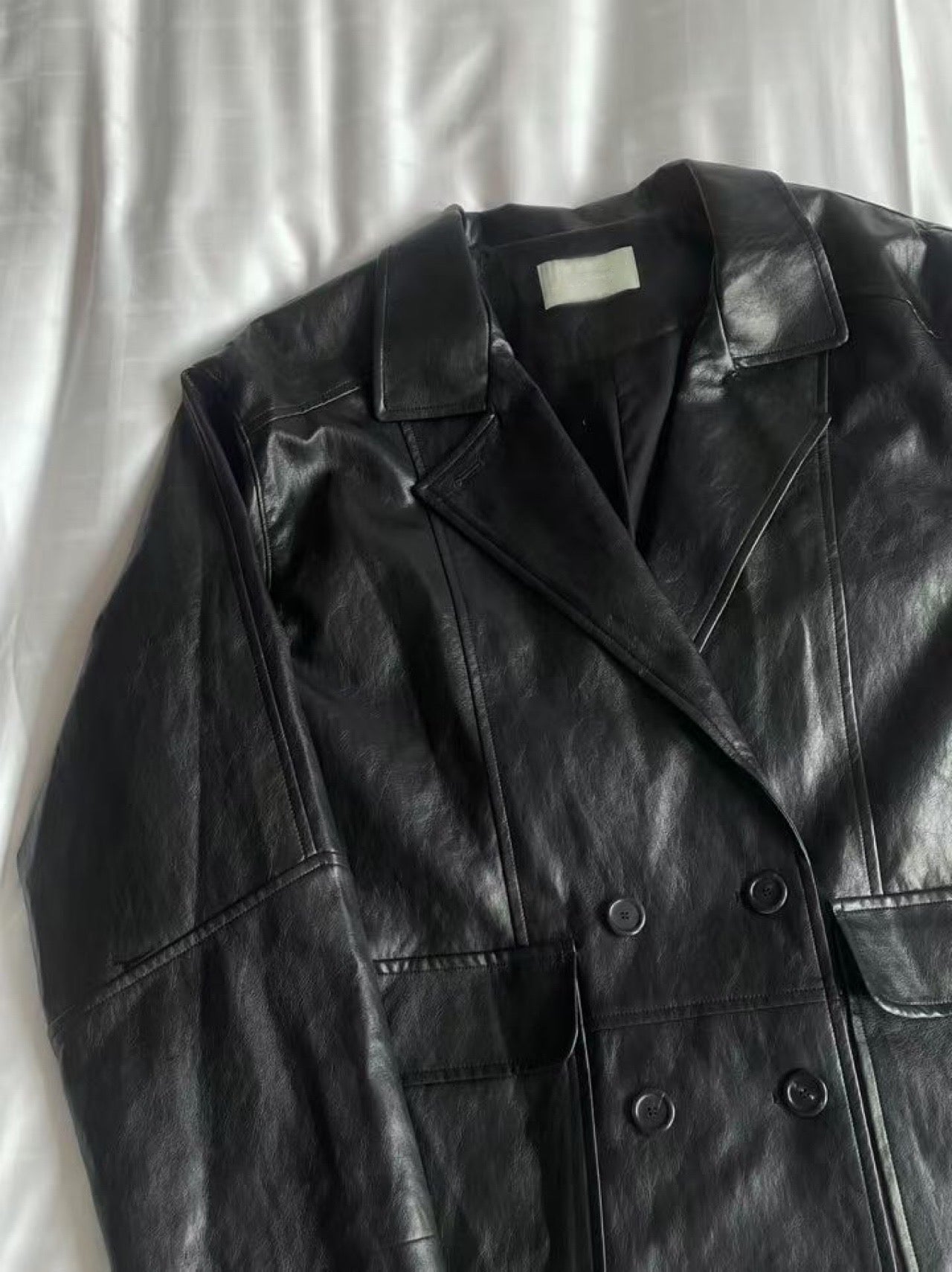 pole leather jacket