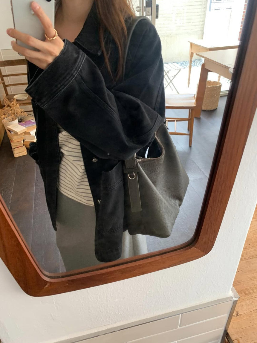 Evening denim jacket