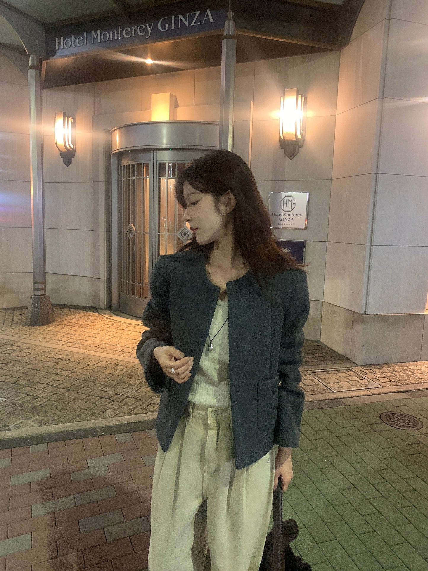 racket wool jacket-3col