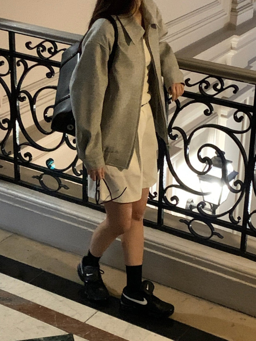 Palas herringbone blouson