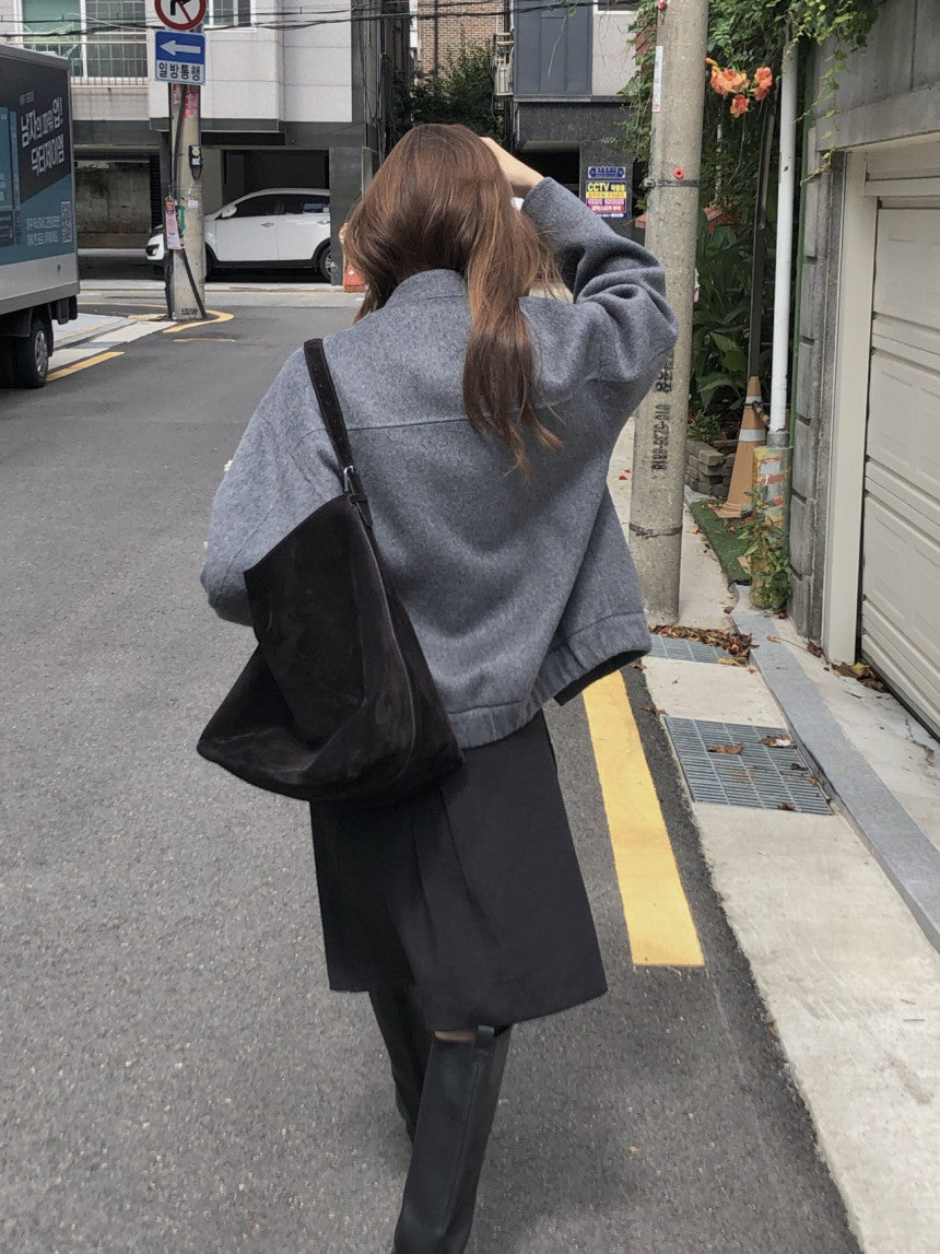 Nua handmade blouson-2col