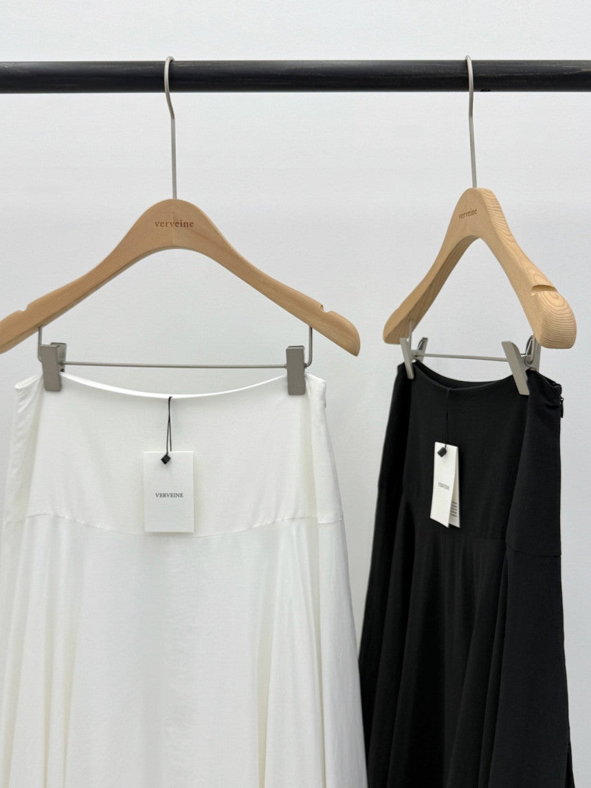 Firenze long flare skirt-2col