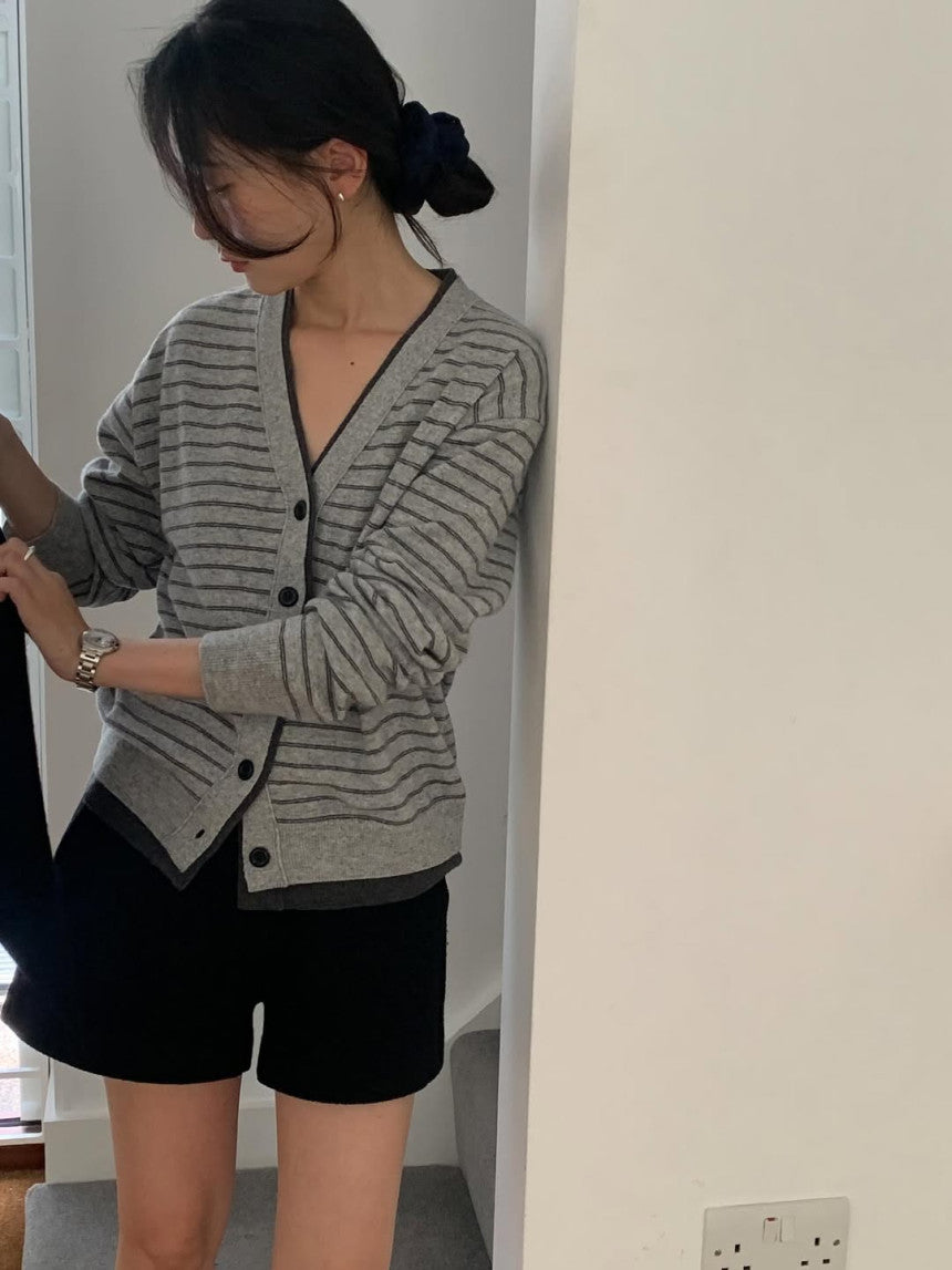 Bound cardigan-2col
