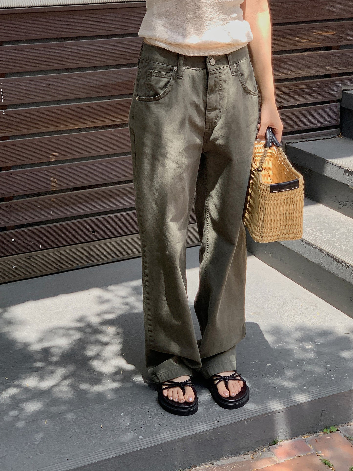 Summer dying pants-2col