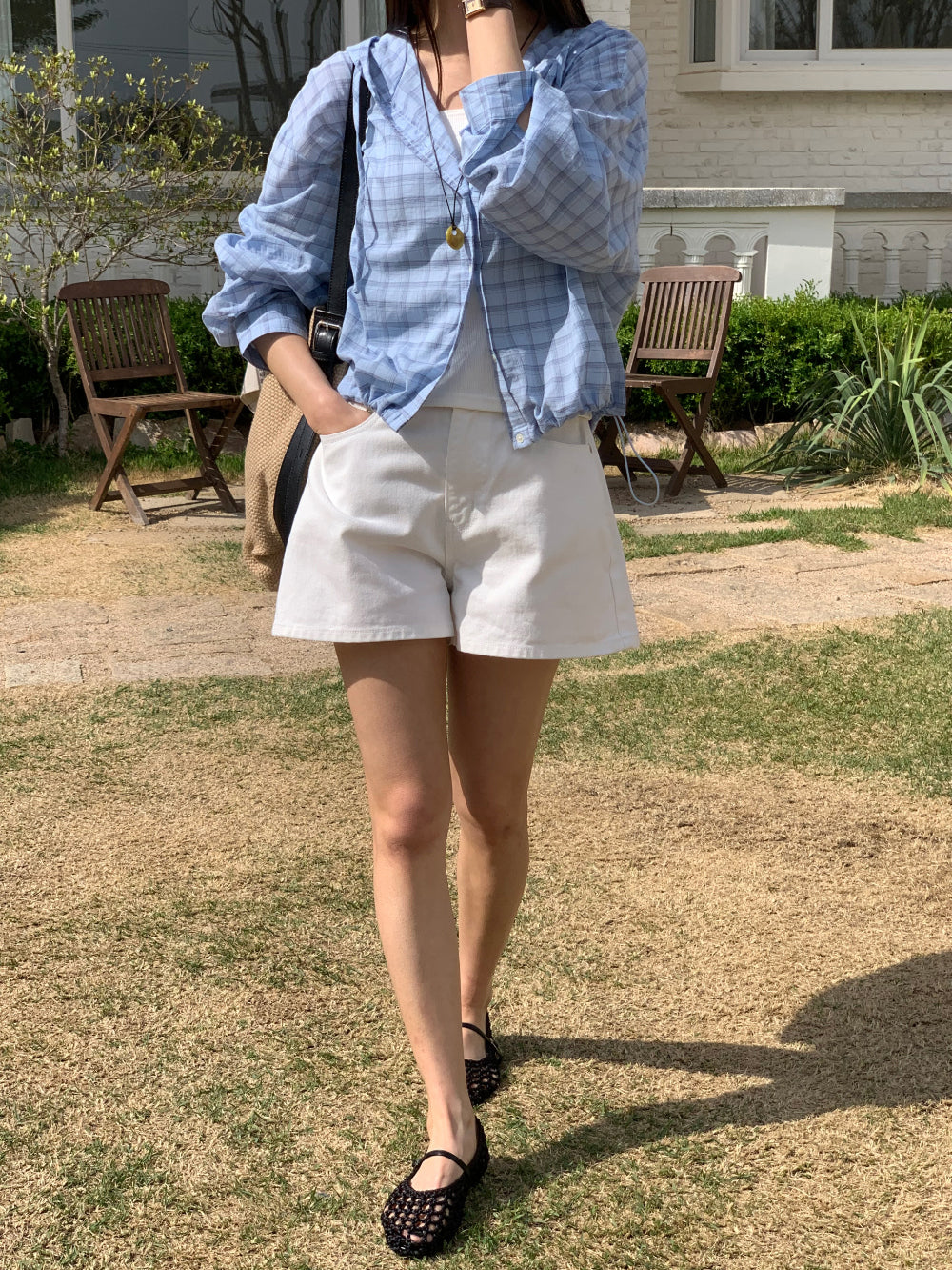 winner denim shorts-2col