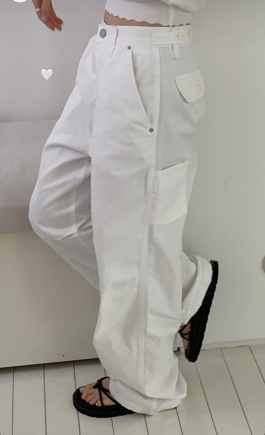 cargo cotton pants