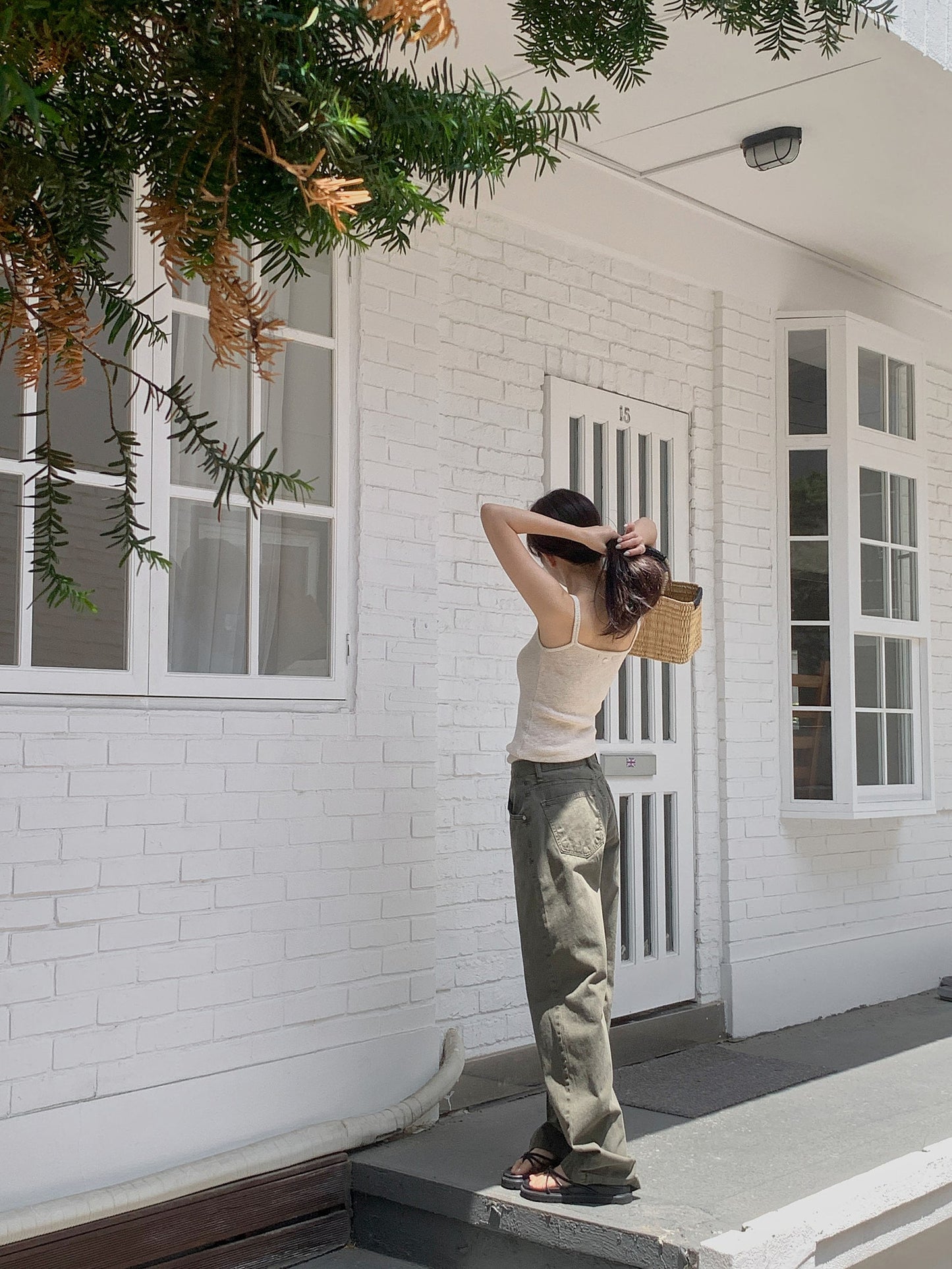 Summer dying pants-2col