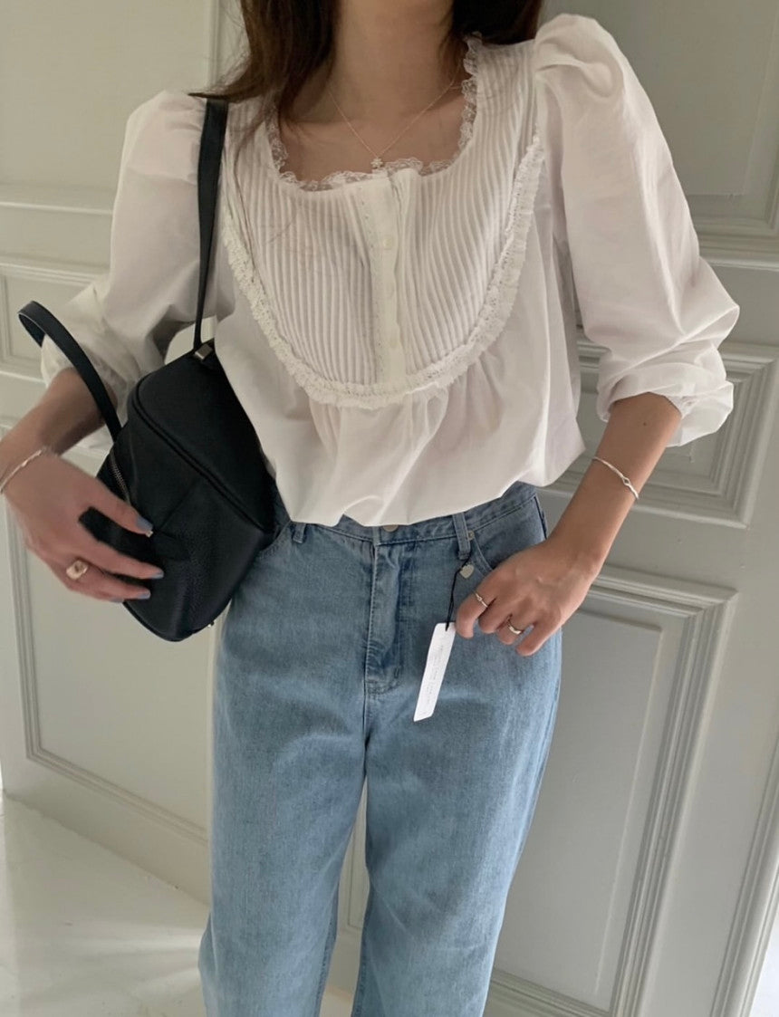 s 即納 Yarn wide denim