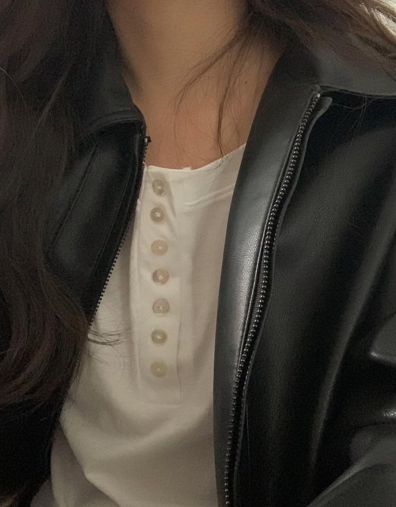 liter log leather jacket