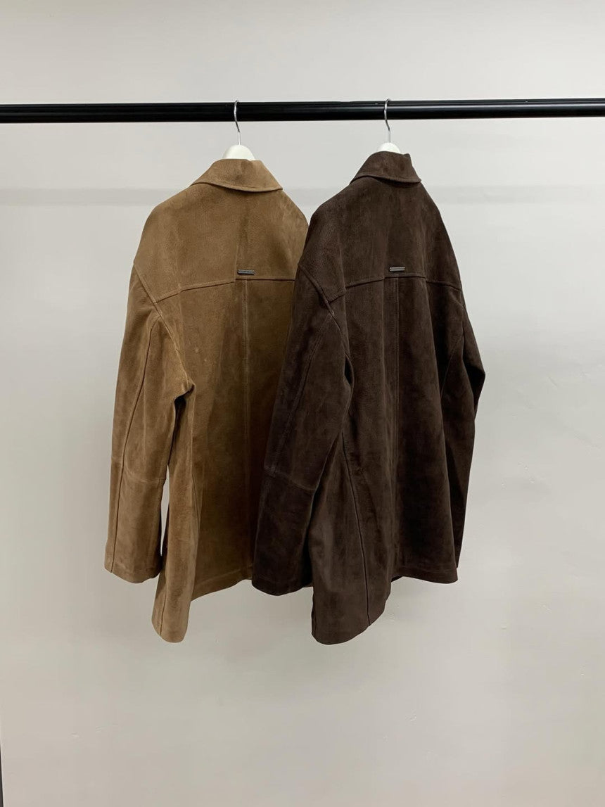 Bern suede jacket-2col