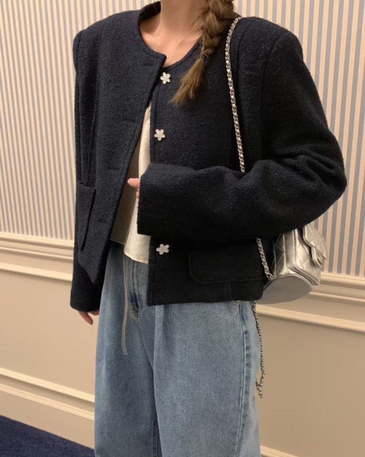 nana tweed jacket-2col