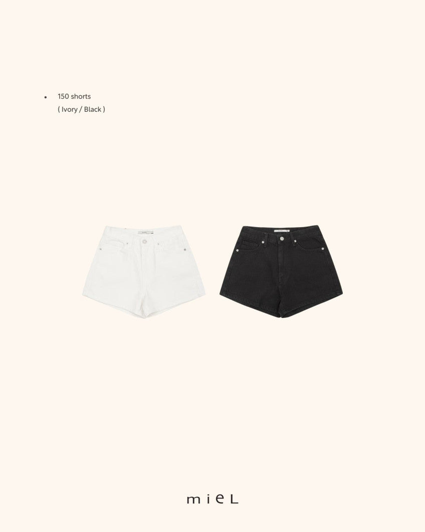 151 denim short-2col