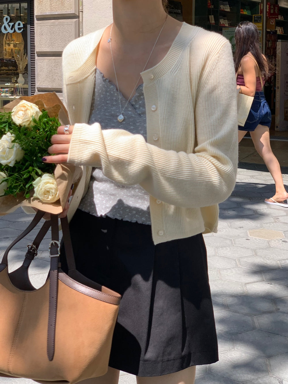 Kushi cardigan-4col