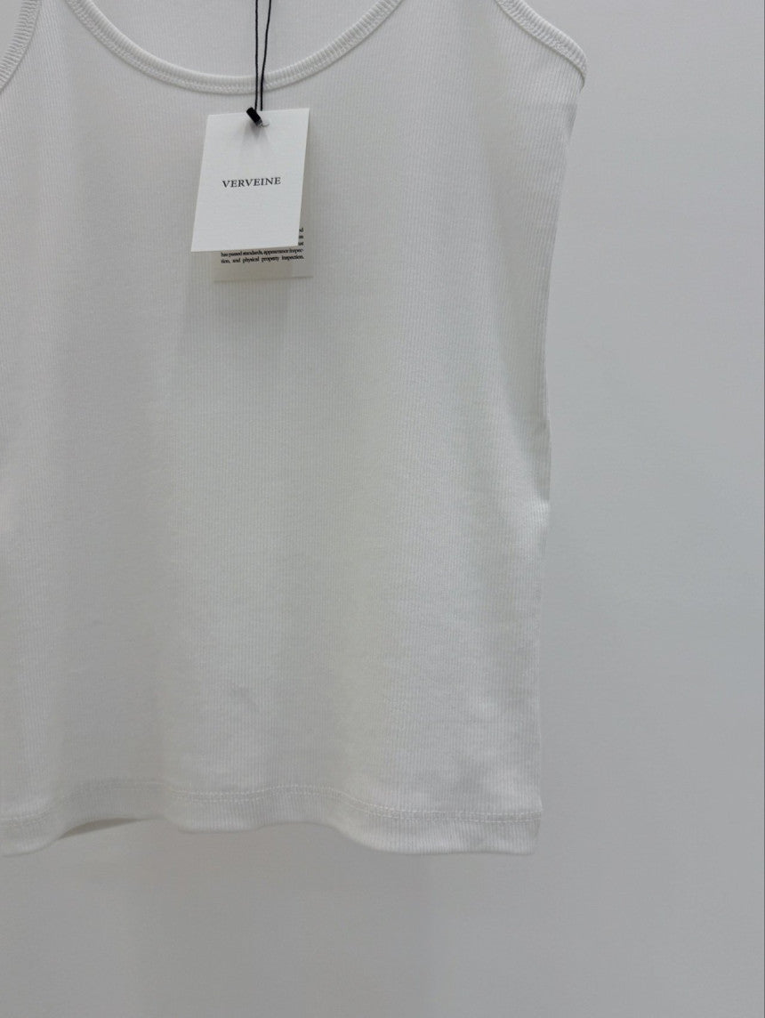 Weenie rib sleeveless-4col