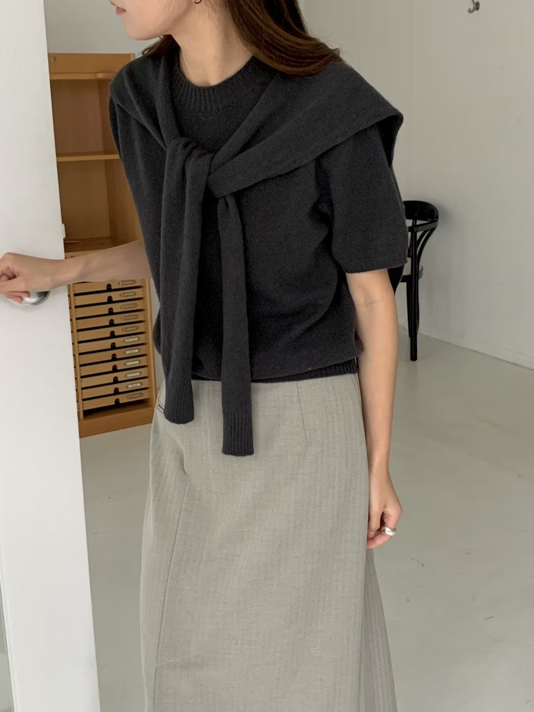 Room and half wholega knit-6col