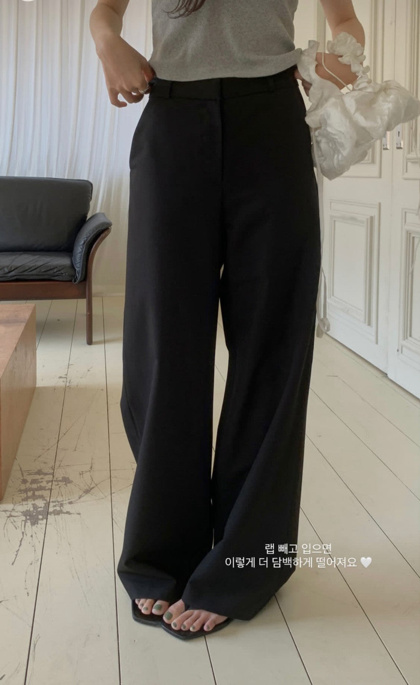 wrap slacks set-3col
