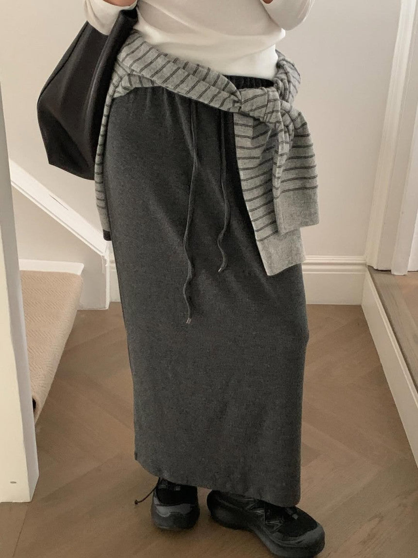 Creamy skirt-3col